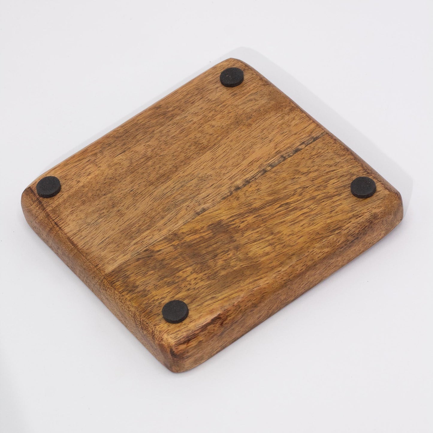 Hand Crafted Enamelled Wooden Trinket Tray - Single / Lion and Snakes product packaging on clean background from Quintessential Holistic Health Ltd