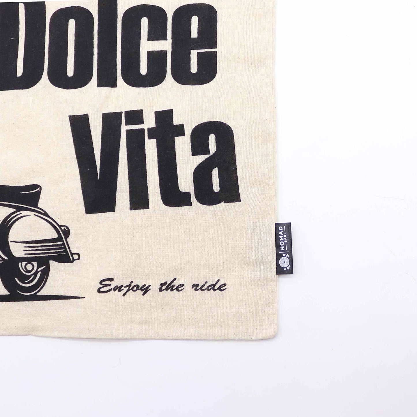 Iconic Natural Cotton Tote Bag - La Dolce Vita / Natural product packaging on clean background from Quintessential Holistic Health Ltd