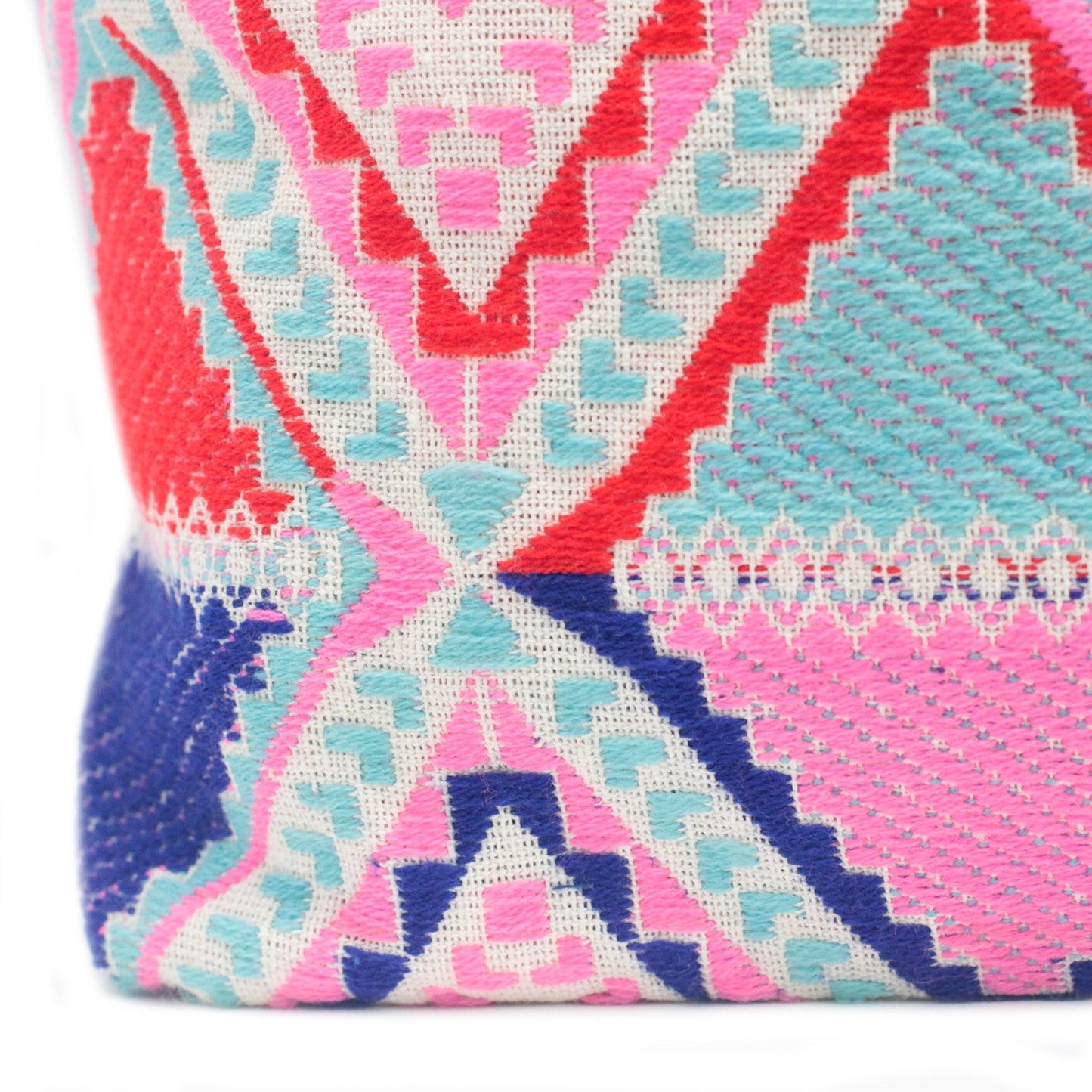 Kathmandu Cotton Cross-Body Bag - Sunrise / Multicolour product packaging on clean background from Quintessential Holistic Health Ltd
