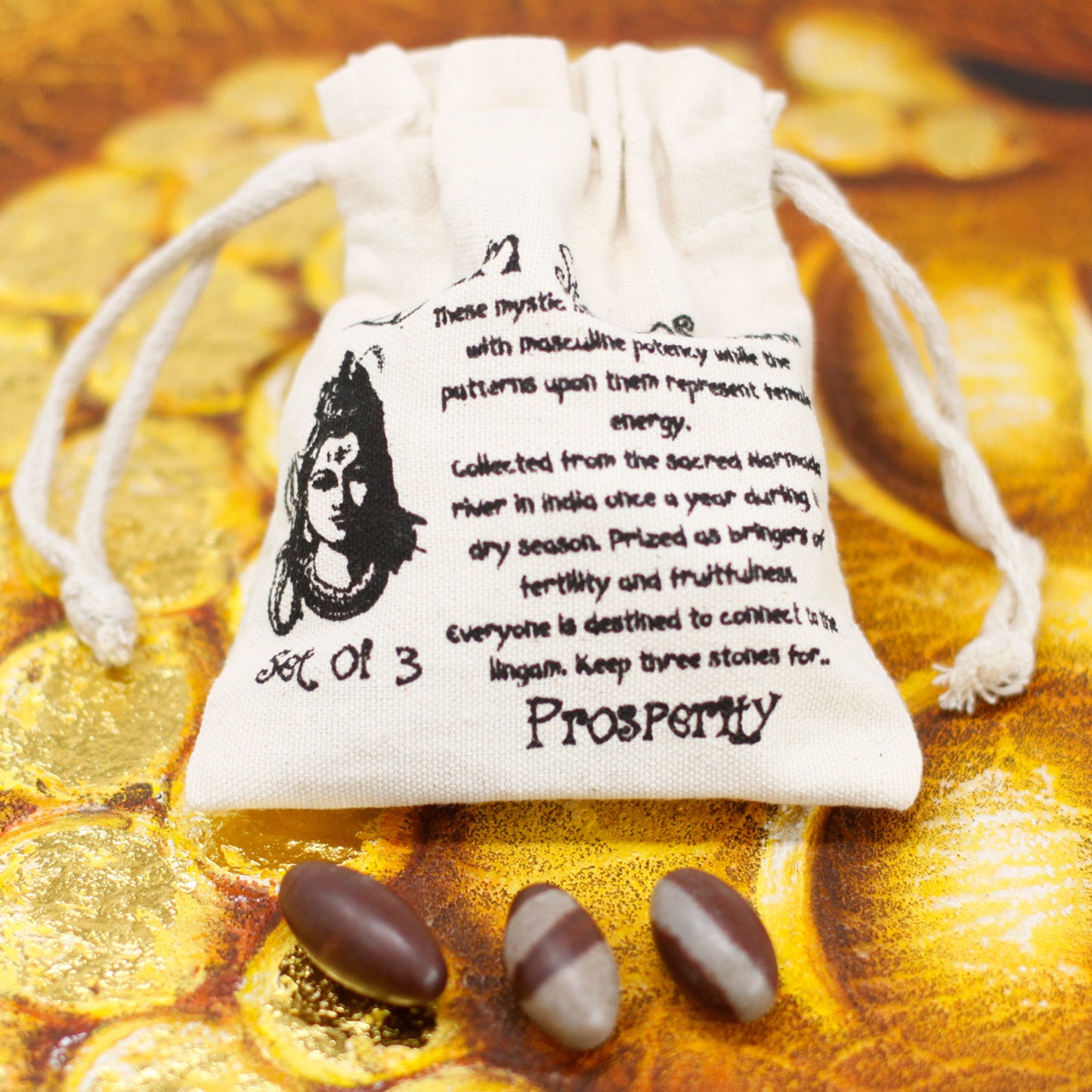 Egg Shaped Shiva Sacred Lingam Stone
