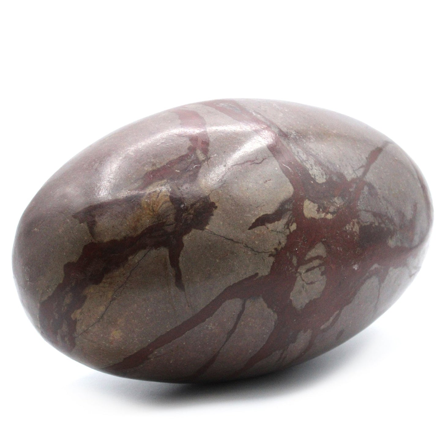 1 x Shiva Lingam Egg Shaped Stone - Extra Large product packaging on clean background from Quintessential Holistic Health Ltd