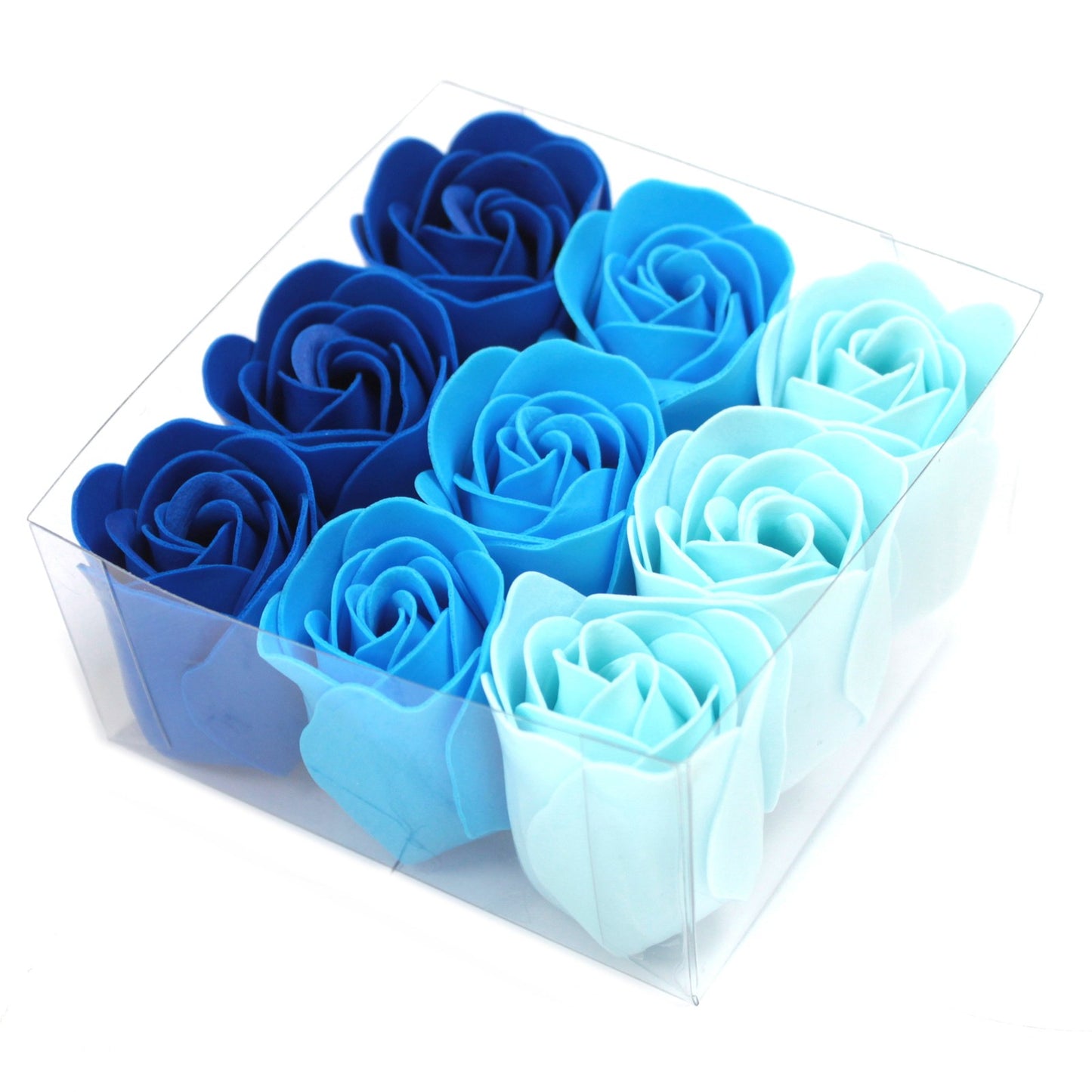 Luxury Flower Shaped Soaps - Blue Collection