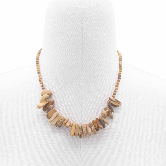 Longstone Gem Necklace - Map Stone product packaging on clean background from Quintessential Holistic Health Ltd