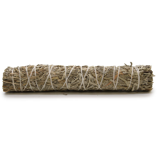 22.5cm Handcrafted Incense Smudge Stick - Blue Sage product packaging on clean background from Quintessential Holistic Health Ltd