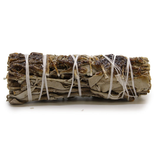 10cm Handcrafted Incense Smudge Stick - Copal product packaging on clean background from Quintessential Holistic Health Ltd