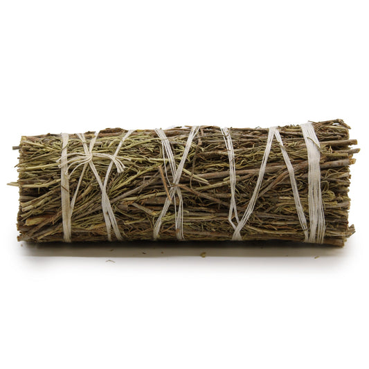 10cm Handcrafted Incense Smudge Stick - Ruda Rue Sage product packaging on clean background from Quintessential Holistic Health Ltd