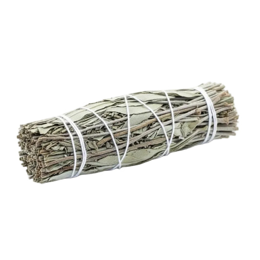 10cm Handcrafted Incense Smudge Stick - Lavender Sage product packaging on clean background from Quintessential Holistic Health Ltd