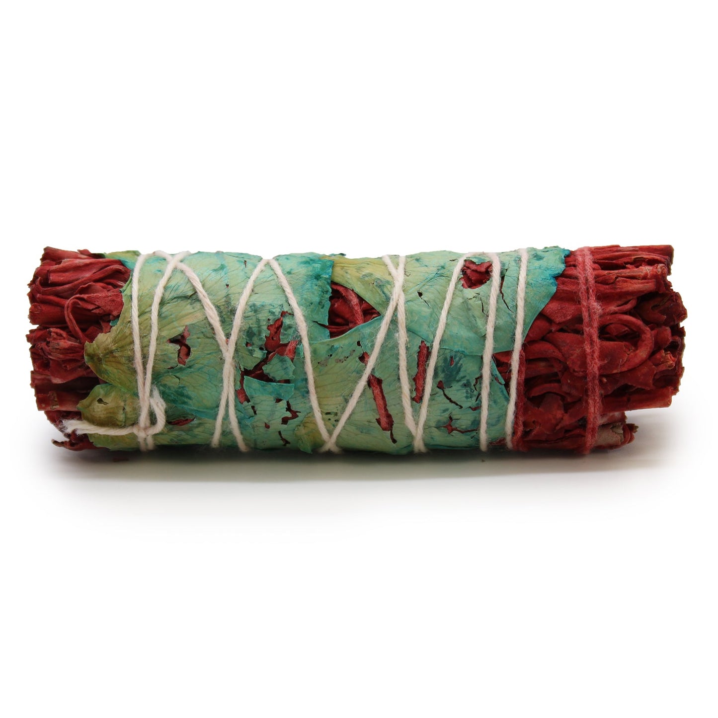 10cm Handcrafted Incense Smudge Stick - Dragons Blood and Floral Sage product packaging on clean background from Quintessential Holistic Health Ltd