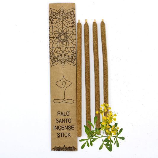 Eco-Friendly Palo Santo (Holy Wood) Incense Sticks - Ruda - 4 Pack - Large - main product image from Quintessential Holistic Health Ltd UK