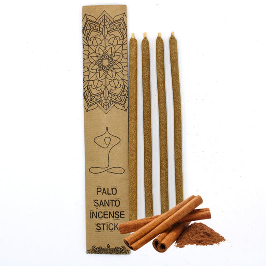 Eco-Friendly Palo Santo (Holy Wood) Incense Sticks - Cinnamon - 4 Pack - Large - main product image from Quintessential Holistic Health Ltd UK