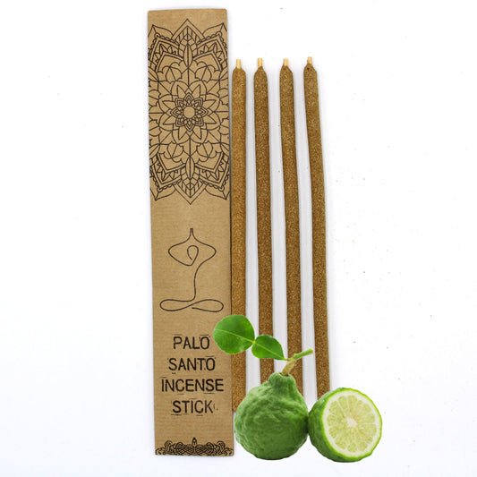Eco-Friendly Palo Santo (Holy Wood) Incense Sticks - Bergamot - 4 Pack - Large - main product image from Quintessential Holistic Health Ltd UK