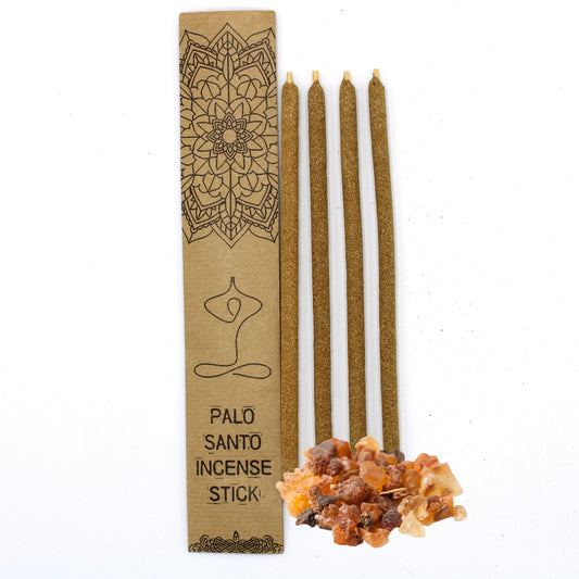 Eco-Friendly Palo Santo (Holy Wood) Incense Sticks - Myrrh - 4 Pack - Large - main product image from Quintessential Holistic Health Ltd UK