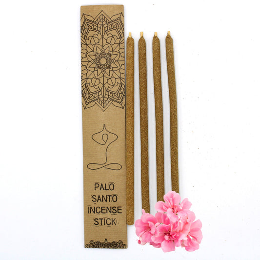 Eco-Friendly Palo Santo (Holy Wood) Incense Sticks - Fresh Flowers - 4 Pack - Large - main product image from Quintessential Holistic Health Ltd UK