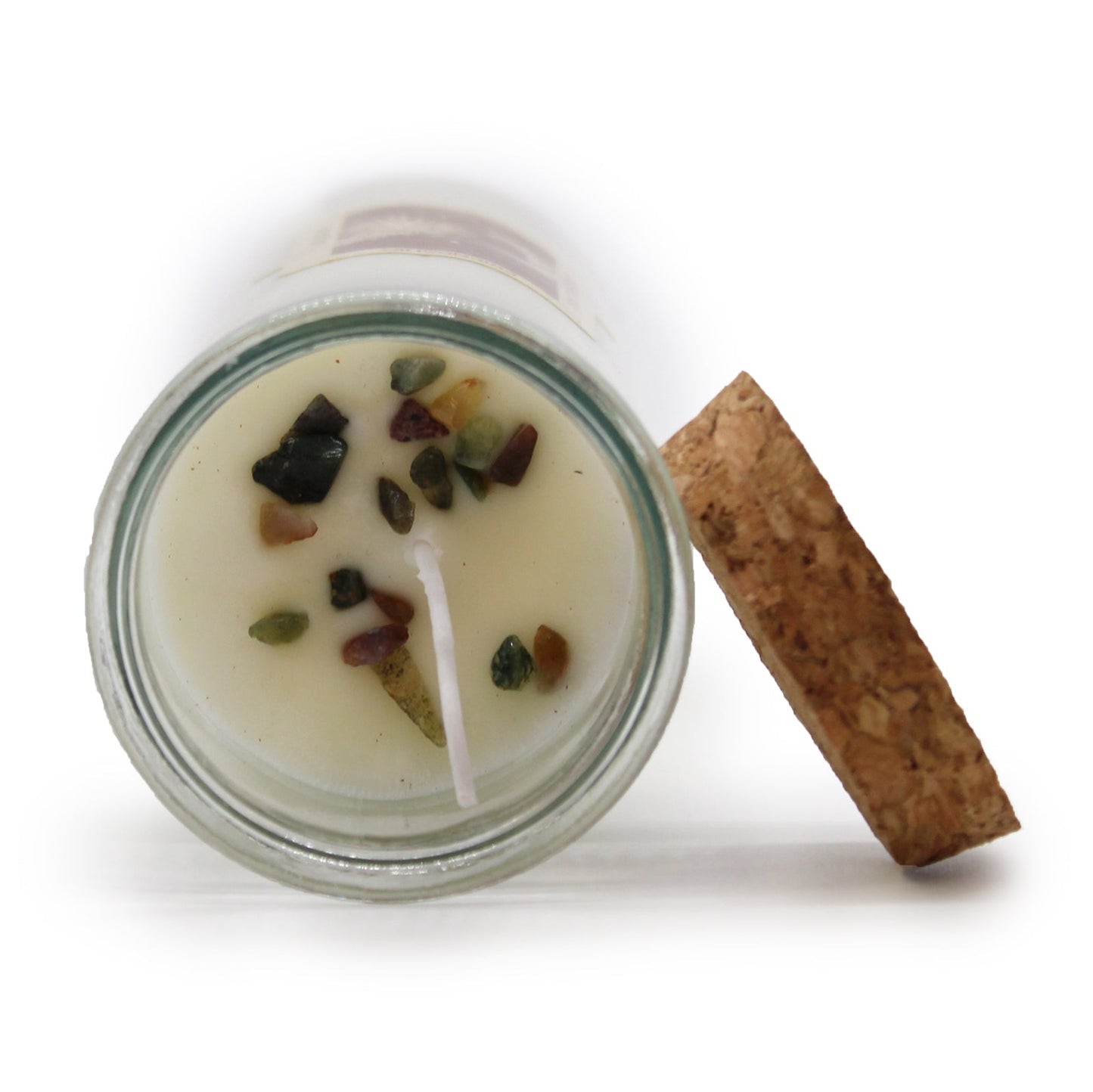 Magic Spell Gemstone Eco-Friendly Soy Wax Candle - Friendship product packaging on clean background from Quintessential Holistic Health Ltd
