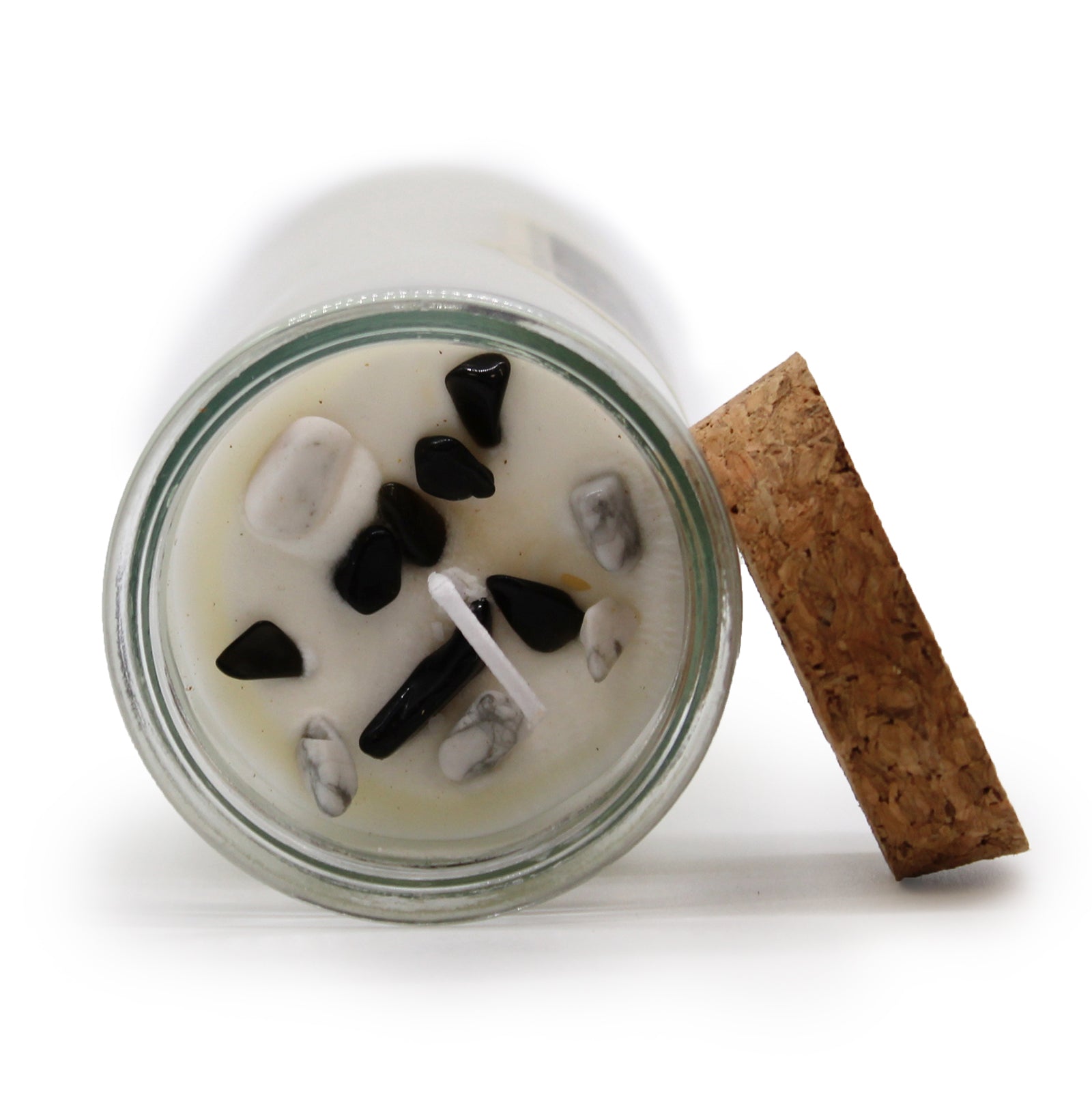 Magic Spell Gemstone Eco-Friendly Soy Wax Candle - Balance product packaging on clean background from Quintessential Holistic Health Ltd