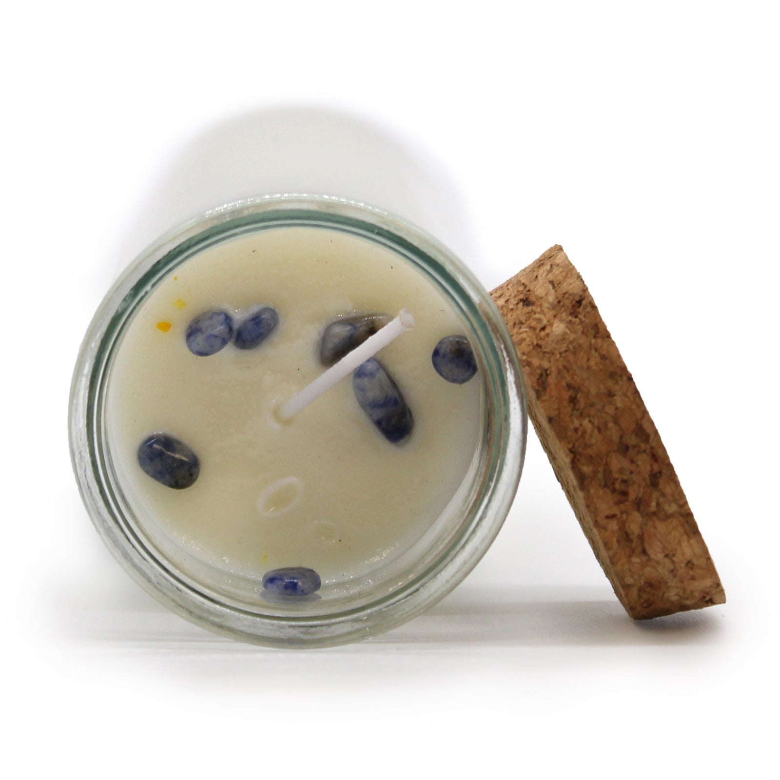 Magic Spell Gemstone Eco-Friendly Soy Wax Candle - Protection product packaging on clean background from Quintessential Holistic Health Ltd
