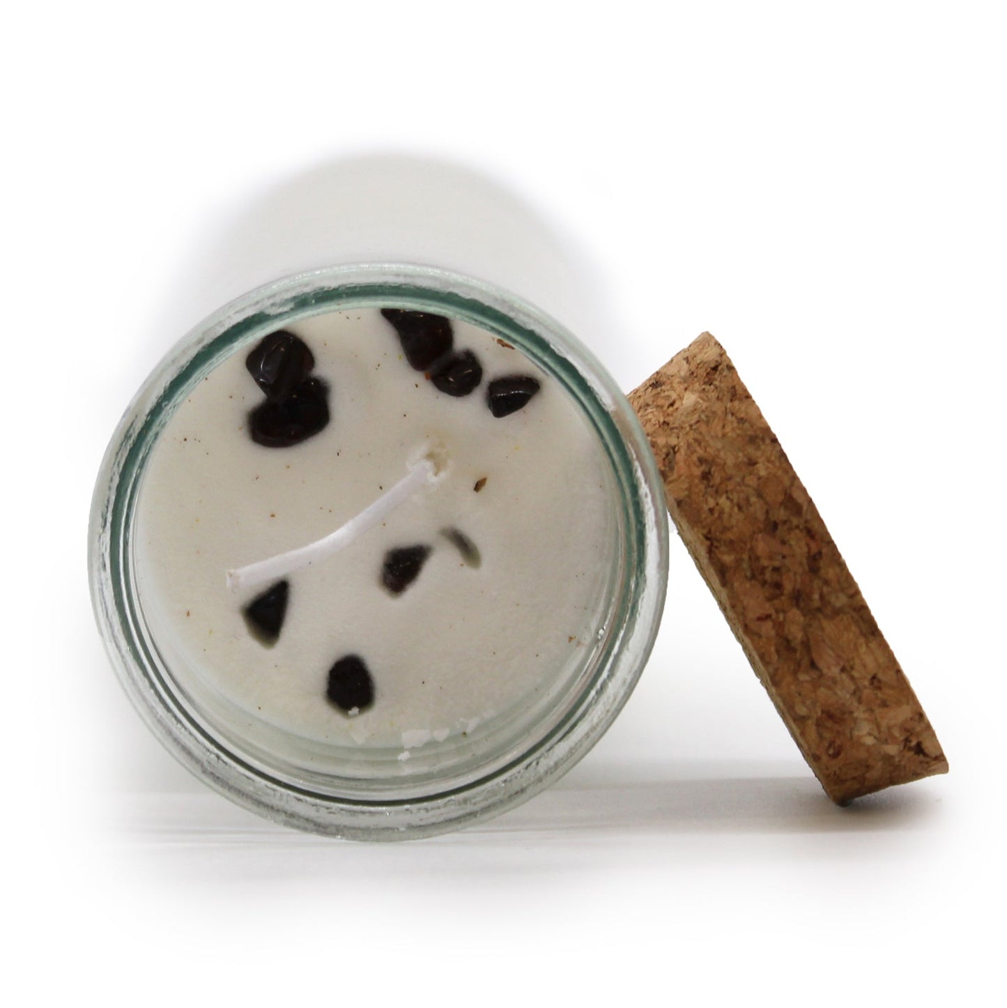 Magic Spell Gemstone Eco-Friendly Soy Wax Candle - Sweet Revenge product packaging on clean background from Quintessential Holistic Health Ltd