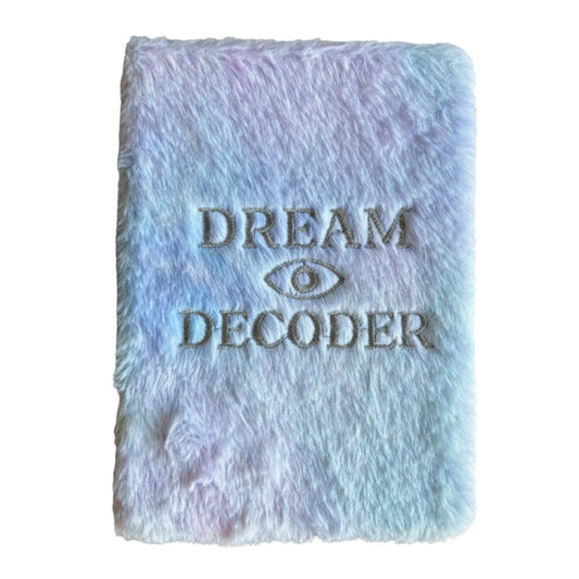 Soft Journal - A5 - Pastel Blue and Pink - Dream Decoder - main product image from Quintessential Holistic Health Ltd UK