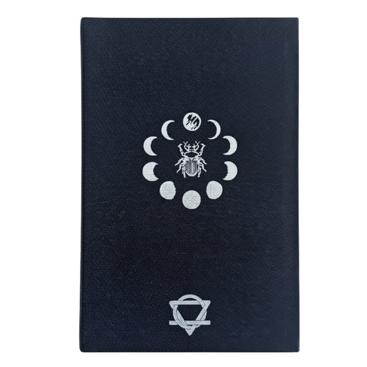 Gratitude Journal with Silver Lining - A5 - Black - I am Thankful For - main product image from Quintessential Holistic Health Ltd UK