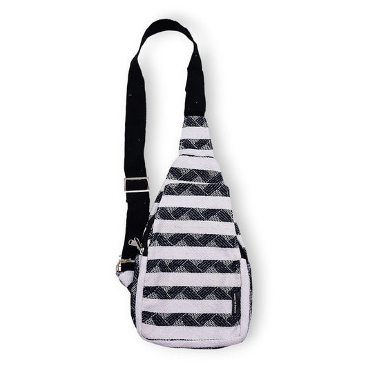 Handmade All Natural Jacquard Atlas Nomad - Cross Body Bag product packaging on clean background from Quintessential Holistic Health Ltd