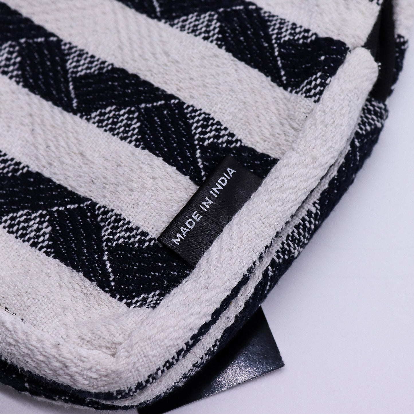 Handmade All Natural Jacquard Atlas Nomad - Cross Body Bag product packaging on clean background from Quintessential Holistic Health Ltd