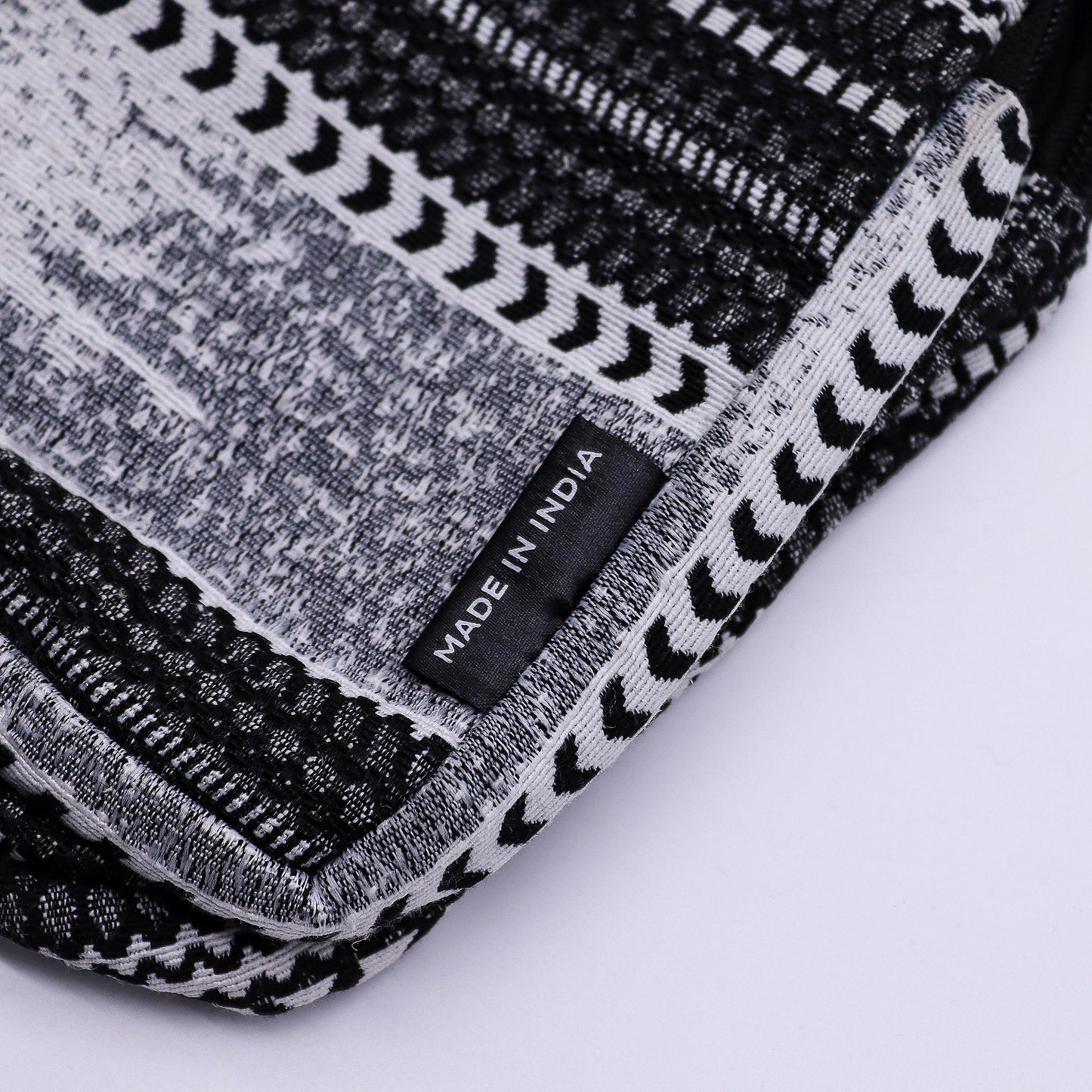 Handmade All Natural Jacquard Urban Caravan - Cross Body Bag product packaging on clean background from Quintessential Holistic Health Ltd