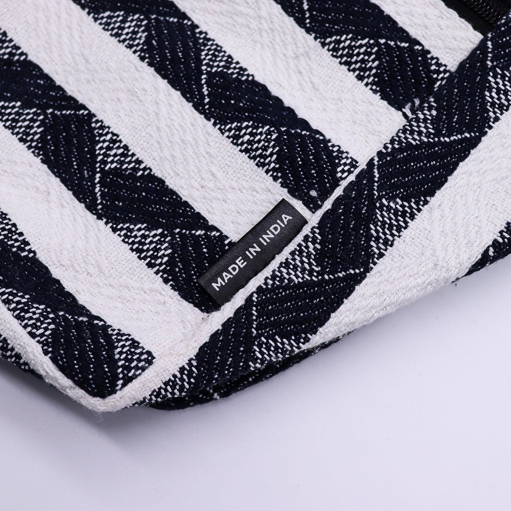 Handmade All Natural Jacquard Atlas Nomad - Wander Muse Bag product packaging on clean background from Quintessential Holistic Health Ltd