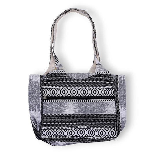 Handmade All Natural Jacquard Urban Caravan - Wander Muse Bag product packaging on clean background from Quintessential Holistic Health Ltd