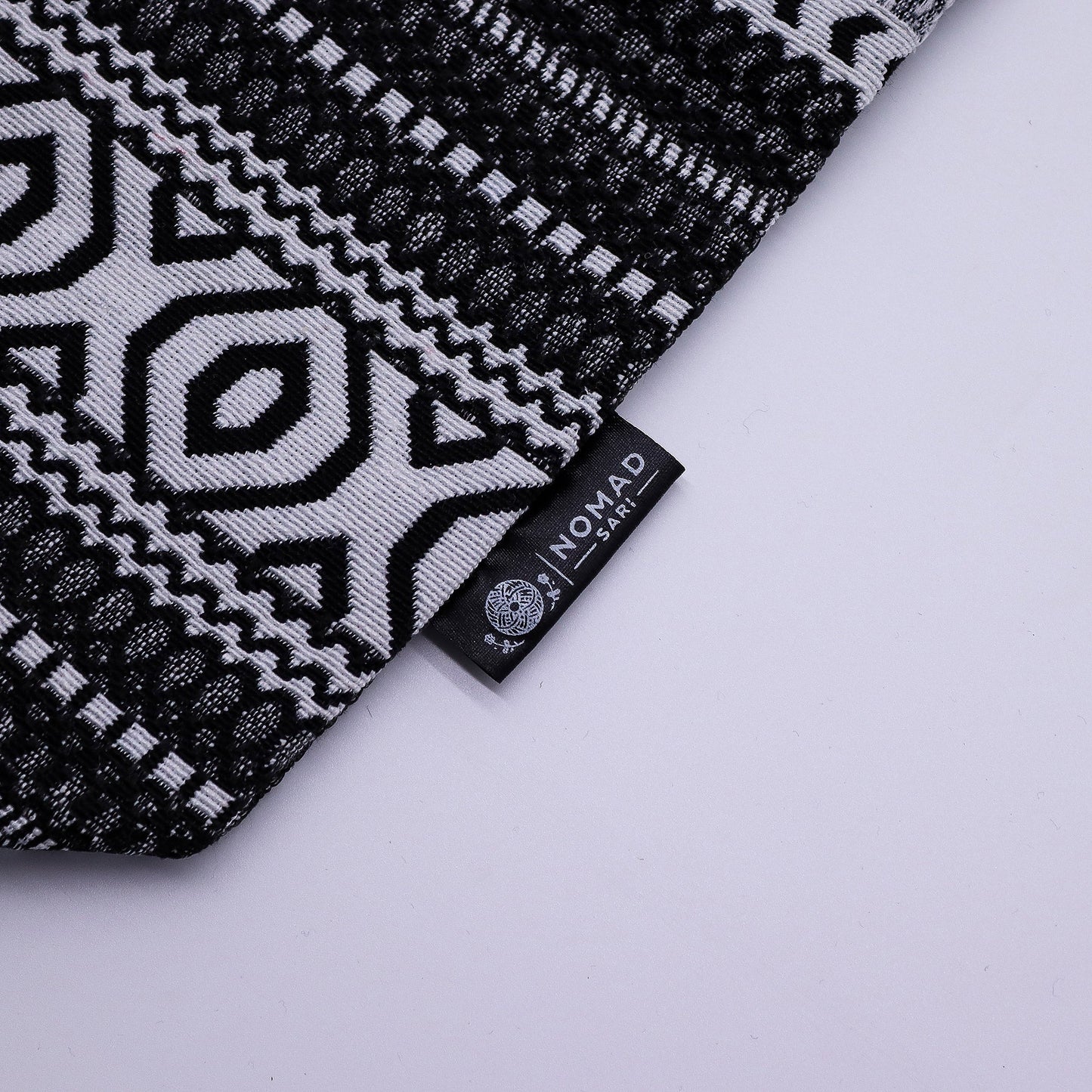 Handmade All Natural Jacquard Urban Caravan - Nomad Carryall product packaging on clean background from Quintessential Holistic Health Ltd