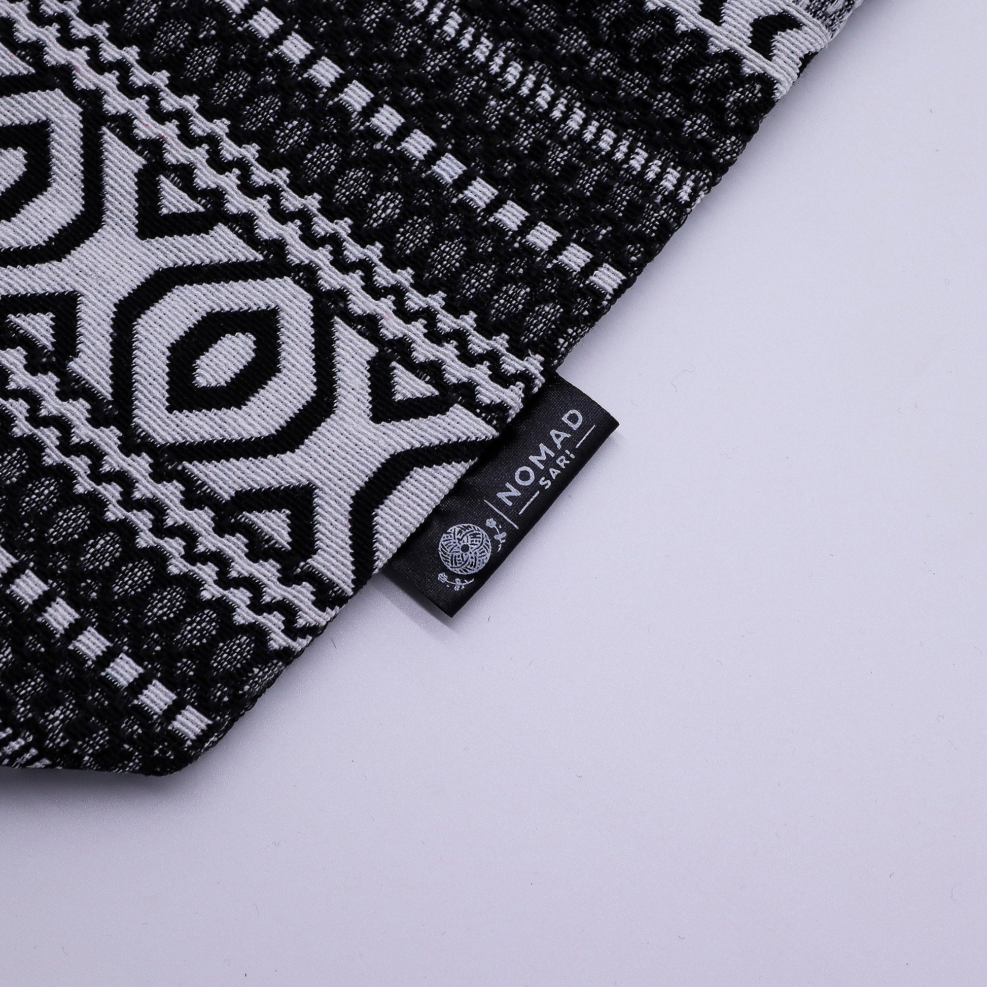 Handmade All Natural Jacquard Urban Caravan - Nomad Carryall product packaging on clean background from Quintessential Holistic Health Ltd