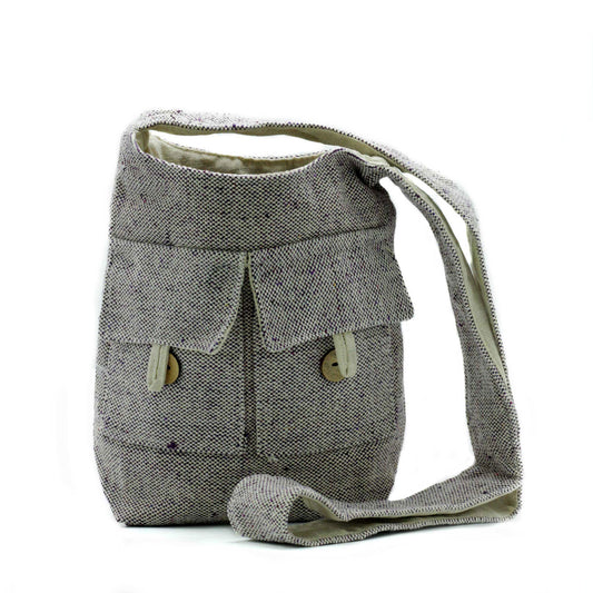 Eco-Chic Cotton Two Pocket Bags - Medium / Lavender