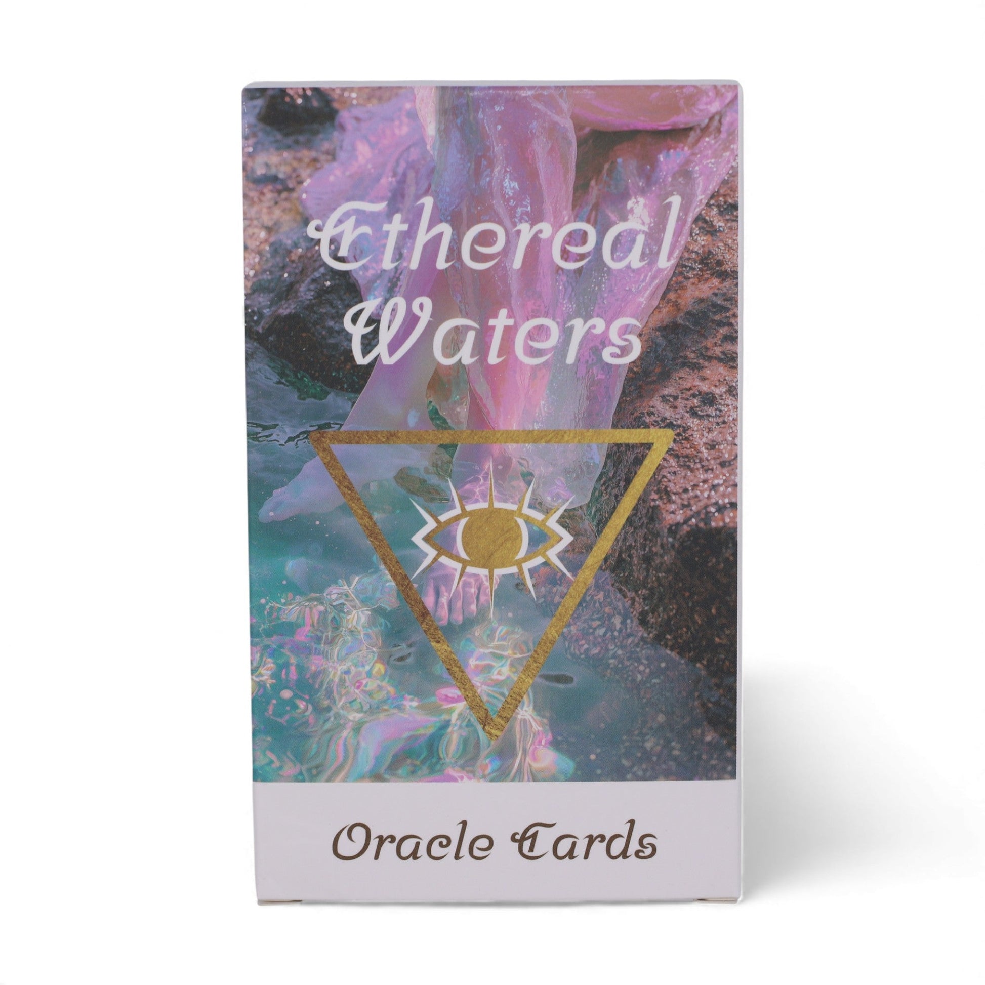 Oracle Cards - Ethereal Waters / Sirens and Moonlight product packaging on clean background from Quintessential Holistic Health Ltd