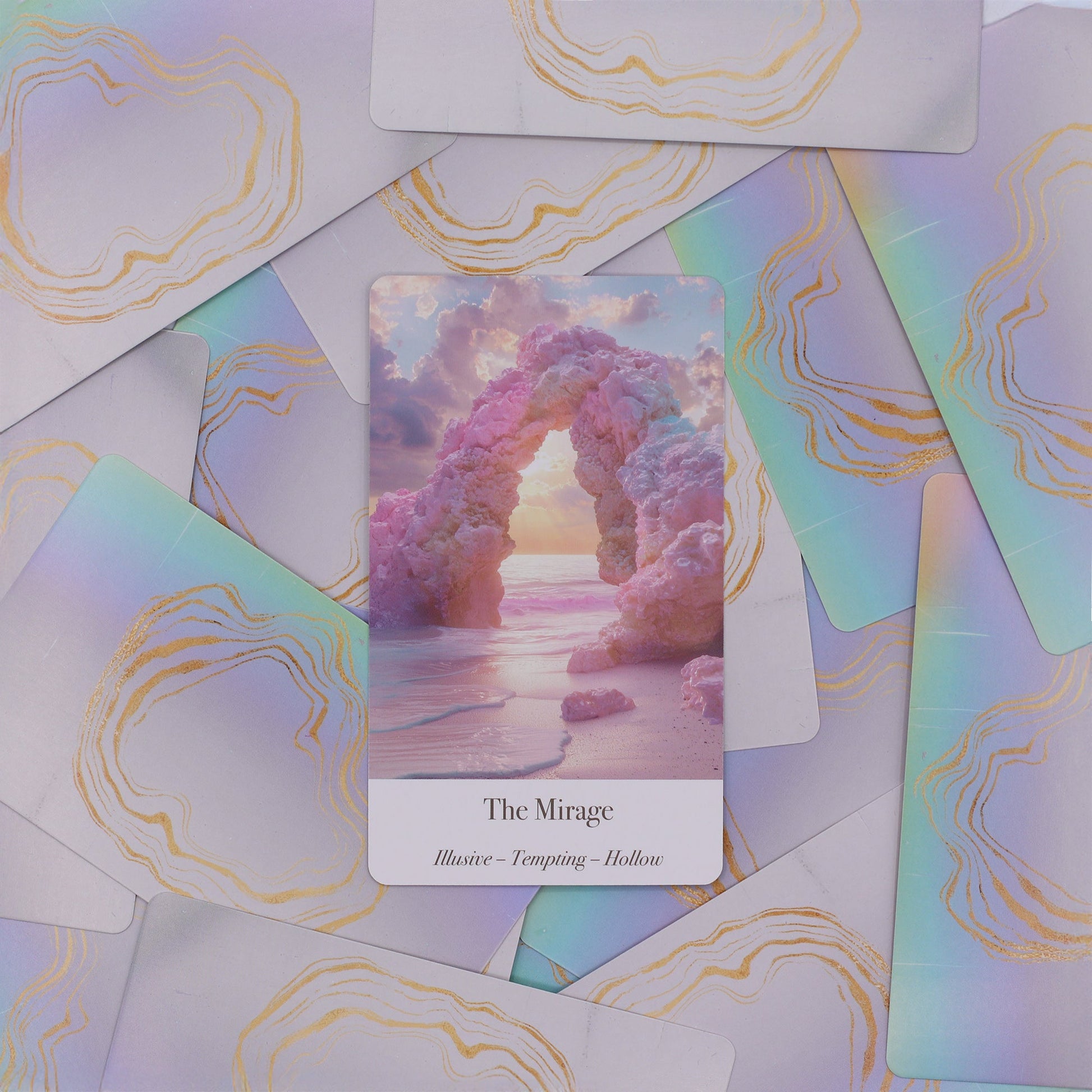 Oracle Cards - Ethereal Waters / Sirens and Moonlight product packaging on clean background from Quintessential Holistic Health Ltd