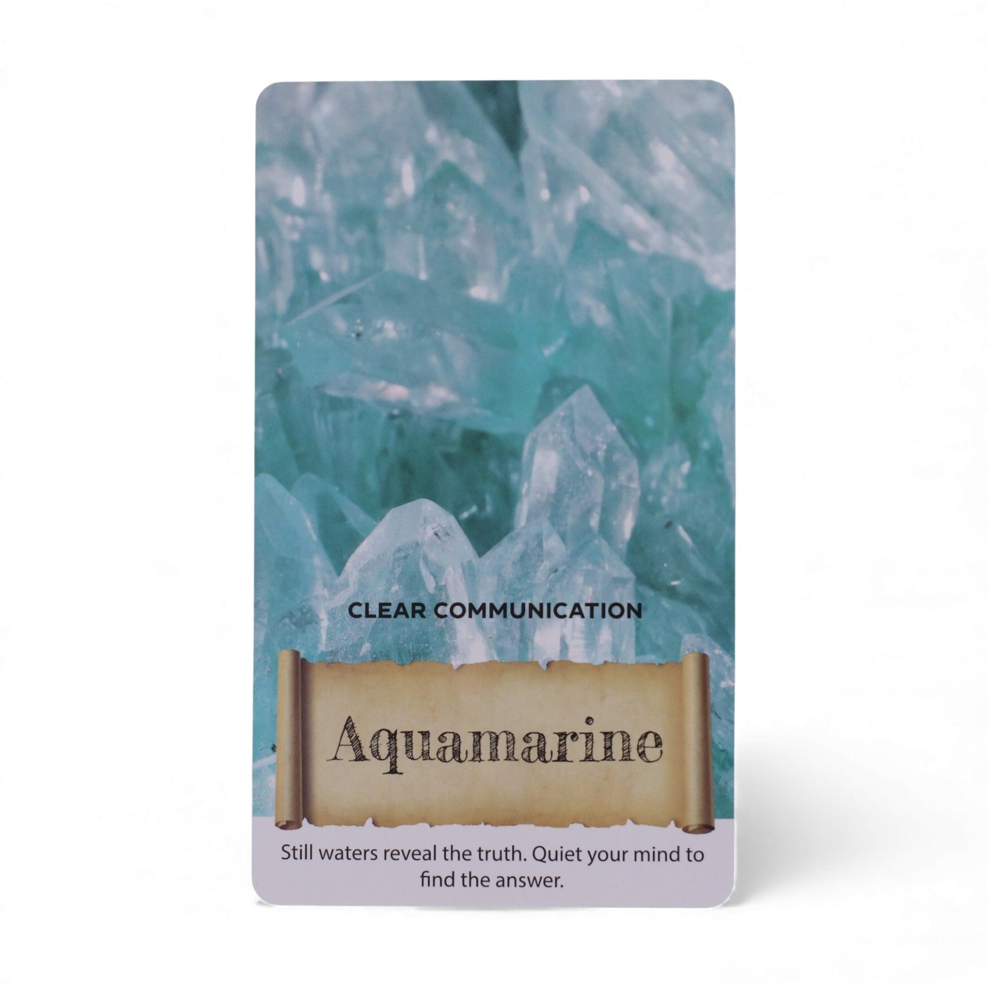 Crystals & Elixirs Oracle Cards – Crystals and Elexirs / Healing Energy product packaging on clean background from Quintessential Holistic Health Ltd