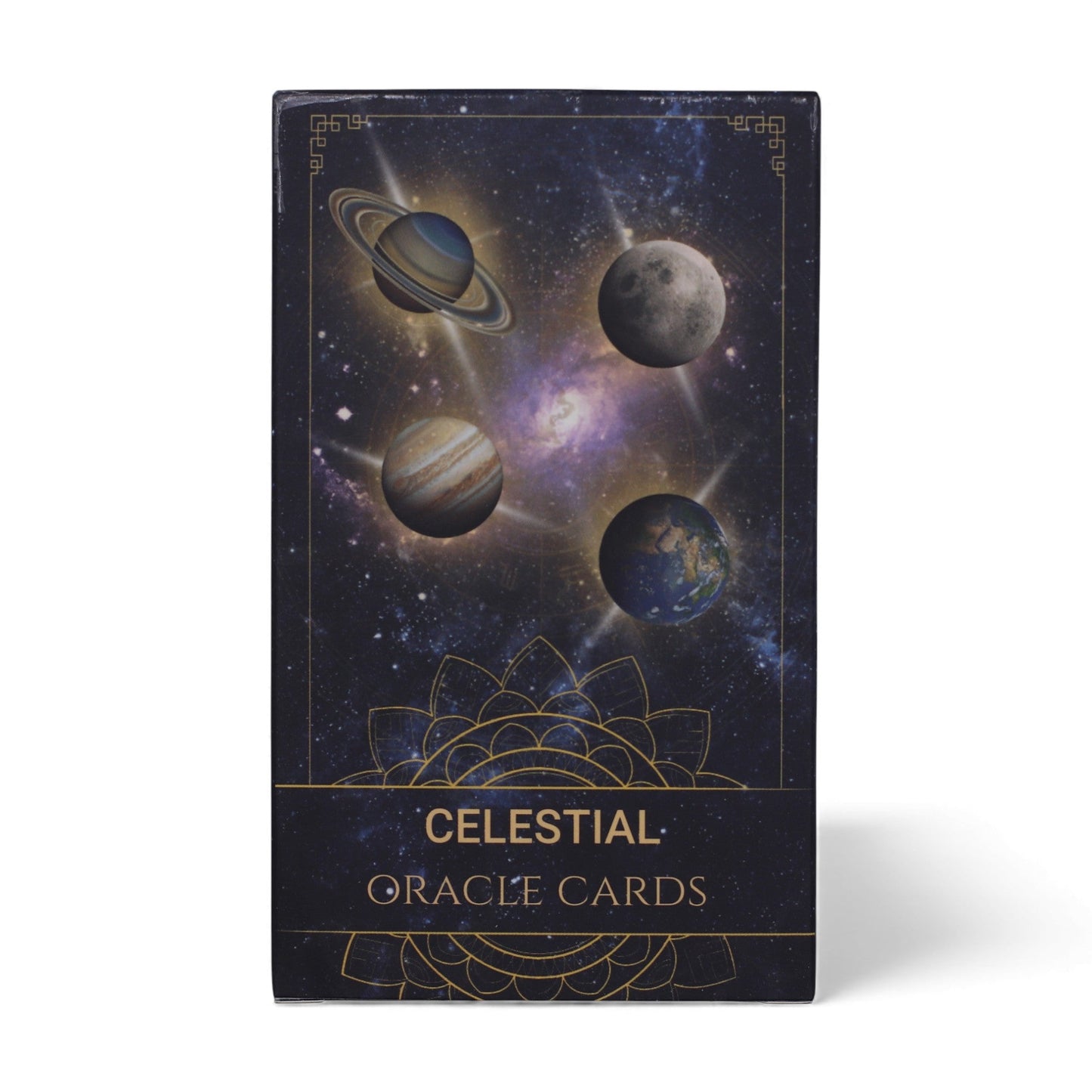 Celestial Energy Atlas Oracle Cards - Celestial Energy / Atlas Spiritual product packaging on clean background from Quintessential Holistic Health Ltd