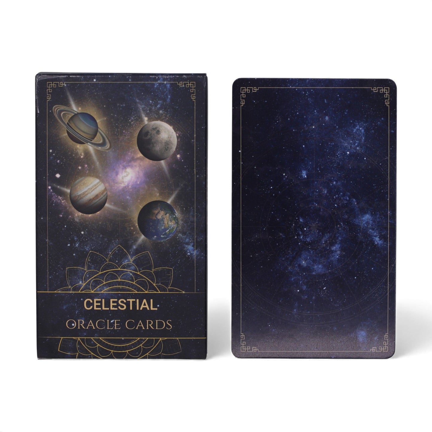 Celestial Energy Atlas Oracle Cards - Celestial Energy / Atlas Spiritual product packaging on clean background from Quintessential Holistic Health Ltd