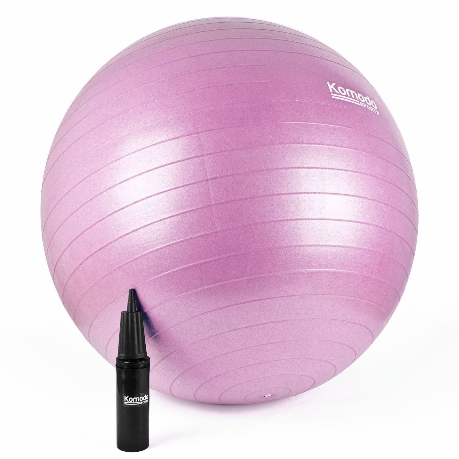 Yoga, Pilates, Exercise, Rehabilitation and Birthing Ball product packaging on clean background from Quintessential Holistic Health Ltd