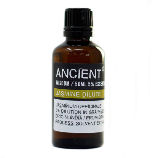 50ml Professional Diluted Essential Oil - Jasmine product packaging on clean background from Quintessential Holistic Health Ltd