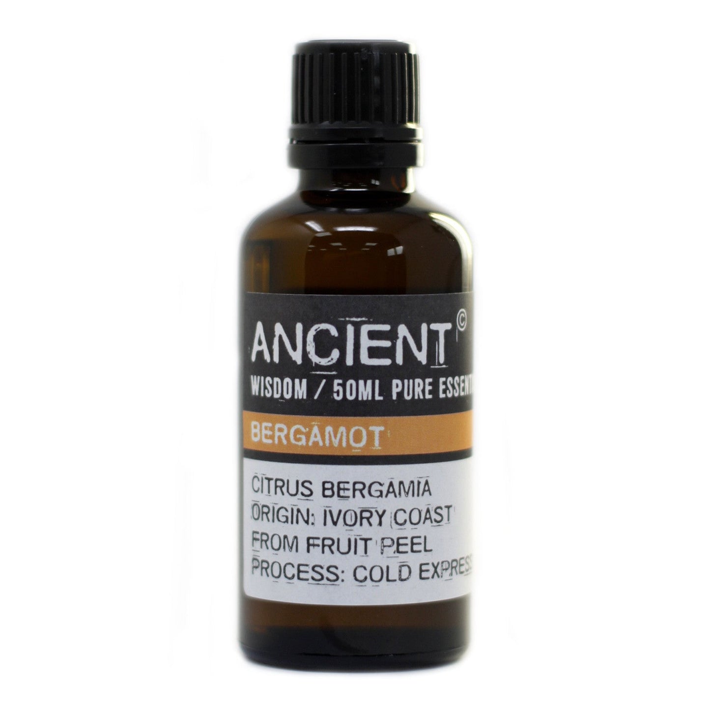 50ml Professional FCF Free Essential Oil - Bergamot product packaging on clean background from Quintessential Holistic Health Ltd