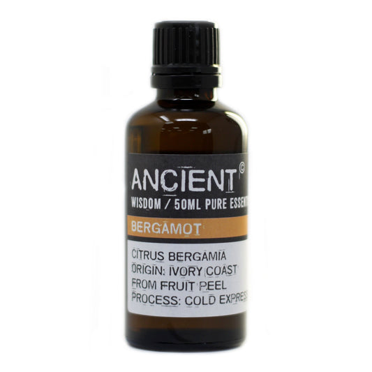 50ml Professional FCF Free Essential Oil - Bergamot product packaging on clean background from Quintessential Holistic Health Ltd