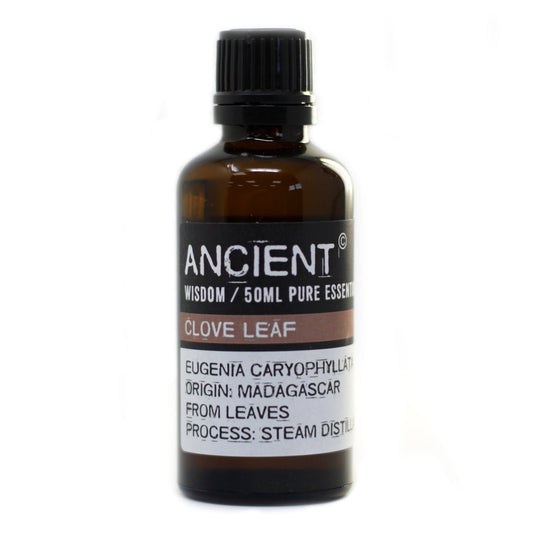 50ml Professional Essential Oil - Clove Leaf product packaging on clean background from Quintessential Holistic Health Ltd