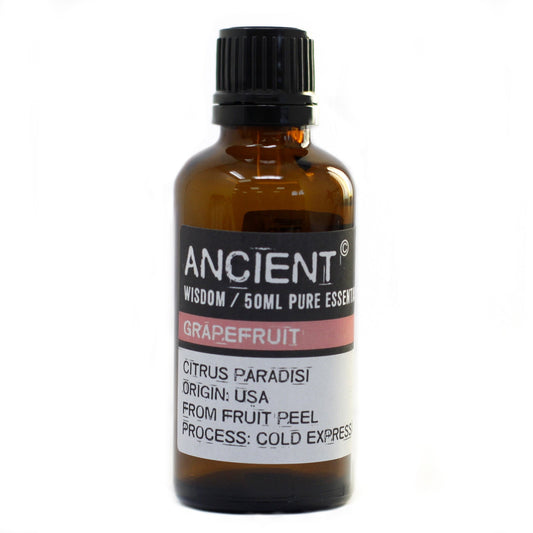 50ml Professional Essential Oil - Grapefruit product packaging on clean background from Quintessential Holistic Health Ltd