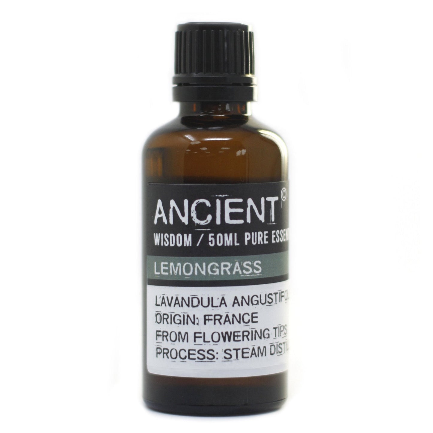 50ml Professional Essential Oil - Lemongrass product packaging on clean background from Quintessential Holistic Health Ltd
