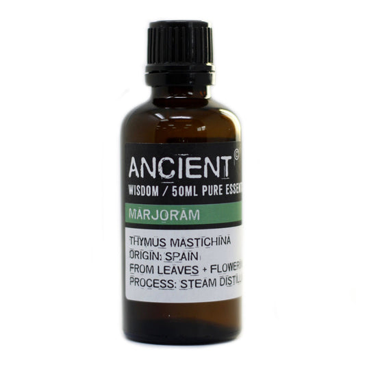 50ml Professional Essential Oil - Spanish Marjoram product packaging on clean background from Quintessential Holistic Health Ltd