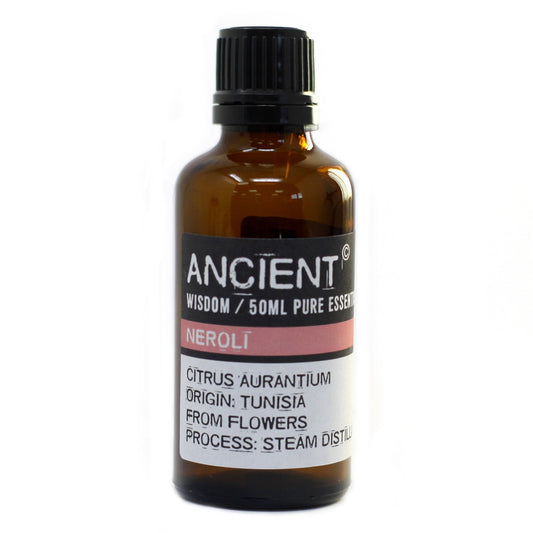 50ml Professional Essential Oil - Neroli product packaging on clean background from Quintessential Holistic Health Ltd