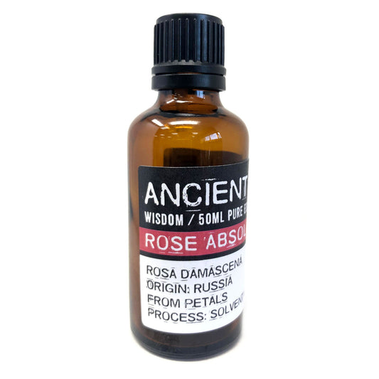 50ml Professional Essential Oil - Rose Absolute product packaging on clean background from Quintessential Holistic Health Ltd