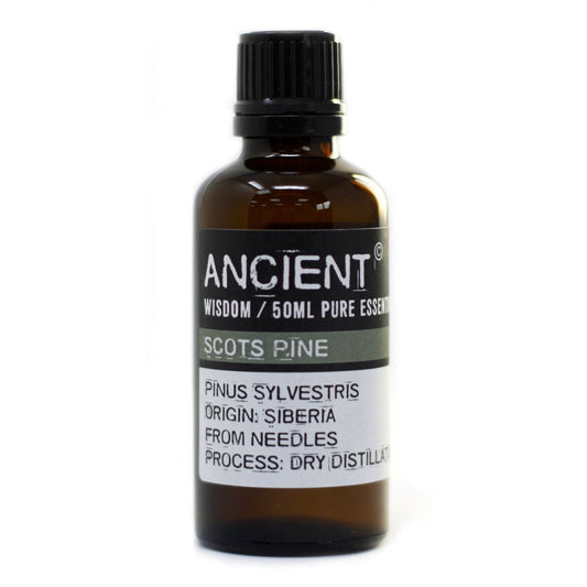 50ml Professional Essential Oil - Pine Sylvestris (Scots Pine) product packaging on clean background from Quintessential Holistic Health Ltd