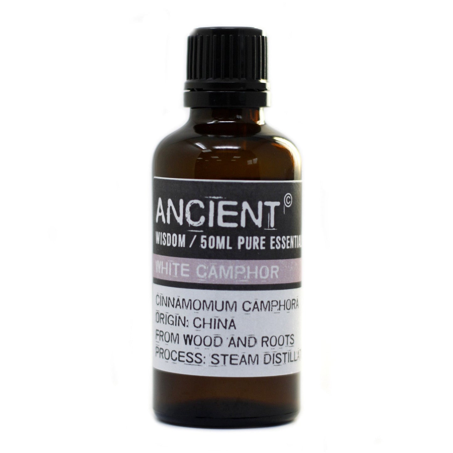 50ml Professional Essential Oil - White Camphor product packaging on clean background from Quintessential Holistic Health Ltd