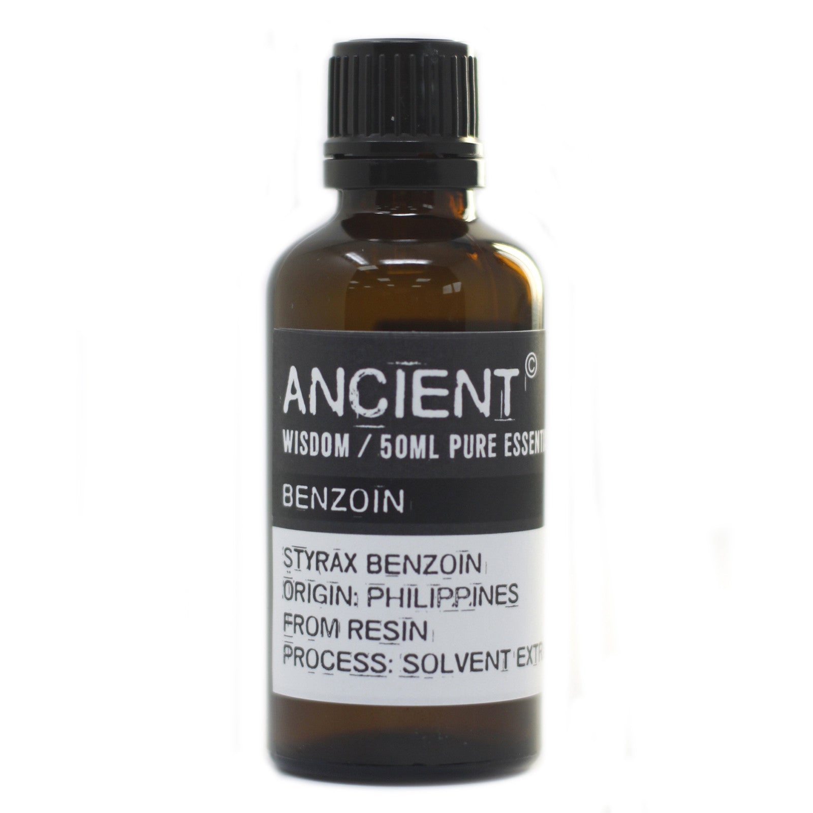 50ml Professional Diluted Essential Oil - Benzoin product packaging on clean background from Quintessential Holistic Health Ltd