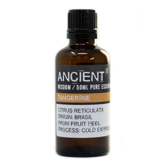 50ml Professional Essential Oil - Tangerine product packaging on clean background from Quintessential Holistic Health Ltd